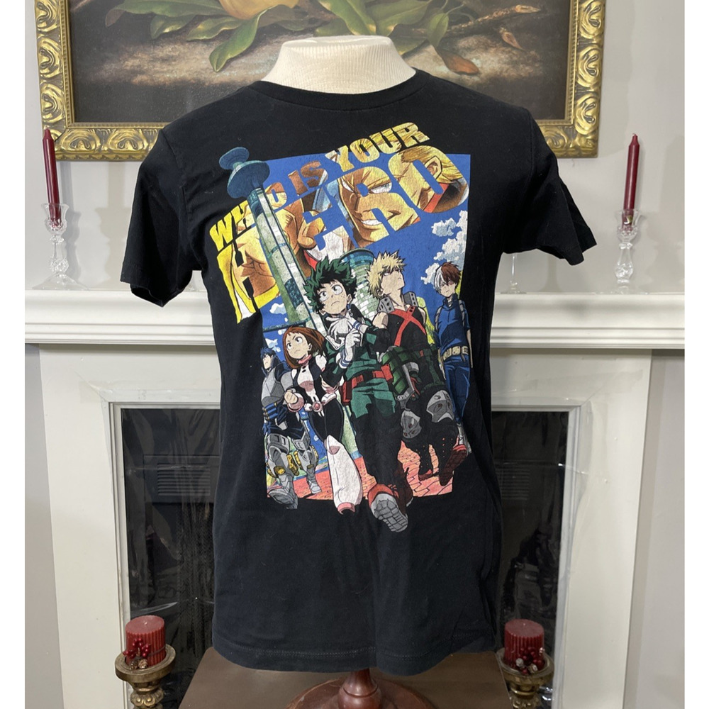 My Hero Academia Two Heroes Movie T-Shirt Medium